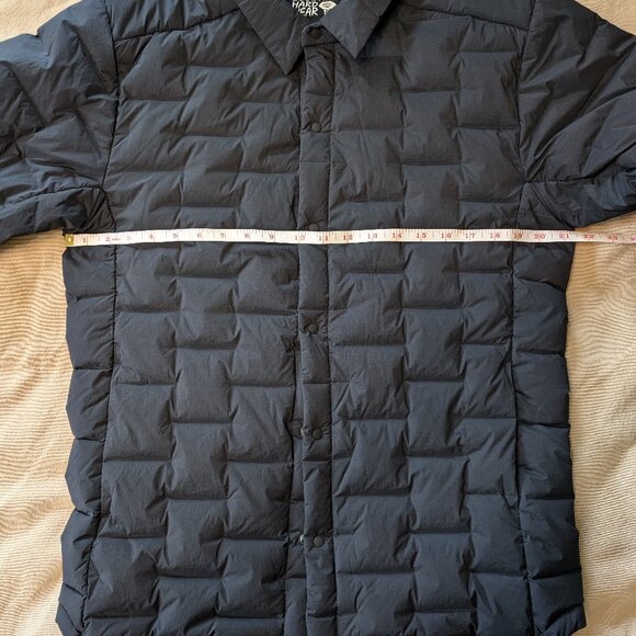 Mountain Hardwear Super DS Climb Stretchdown Shacket - Men's M - Black - Picture 4 of 6